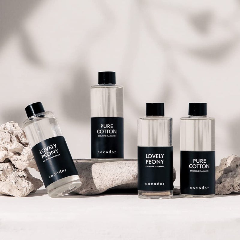 cocodor زيت إعادة تعبئة معطر الهواء كوكودور / نسيم أبريل / 6.7 أونصة / 3 عبوات / العلاج بالروائح، عطر المنزل، زيوت معطرة، زيوت لموزع القصب، ديكور الحمام المنزلي - Image 5